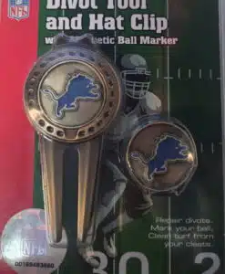 Detroit Lions Golf Divot Tool and Hat Clip