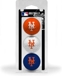 New York Mets 3 Pack of Golf Balls