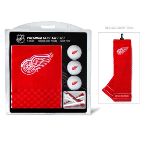Detroit Red Wings Golf Gift Set with Towel