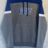 GRIT Detroit Unisex Lions Blue Gray Pullover Hoodie