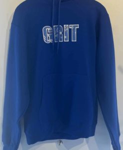 GRIT Detroit Unisex Lions Blue Pullover Hoodie