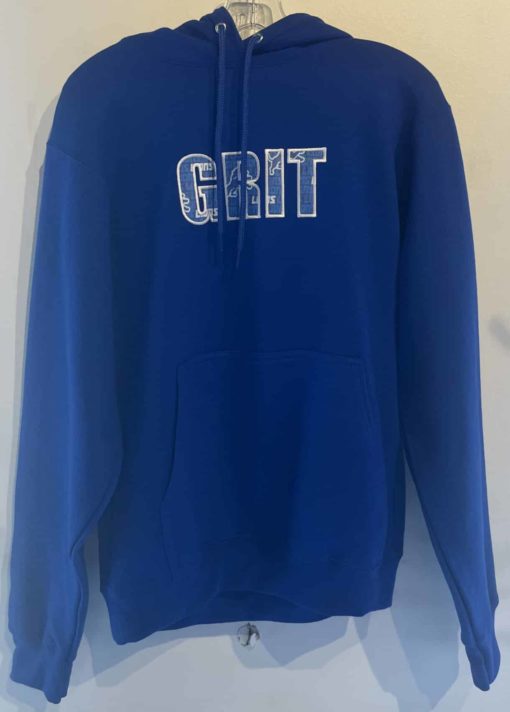GRIT Detroit Unisex Lions Blue Pullover Hoodie