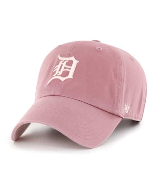 Detroit Tigers 47 Brand Mauve Ballpark Clean up Adjustable Hat