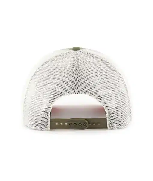 Detroit Tigers 47 Brand Sandalwood Fishing Hitch Mesh Trucker Snapback Hat - Image 4