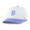 Detroit Tigers 47 Brand White Two-Tone Hitch Snapback Hat