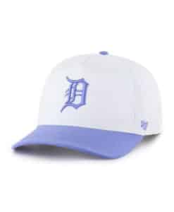 Detroit Tigers 47 Brand White Two-Tone Hitch Snapback Hat