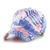 Detroit Tigers 47 Brand White Tropic Forest Clean Up Adjustable Hat
