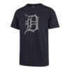 Detroit Tigers Men's 47 Brand Navy Grit Scrum T-Shirt Tee