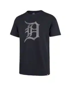 Detroit Tigers Men's 47 Brand Navy Grit Scrum T-Shirt Tee
