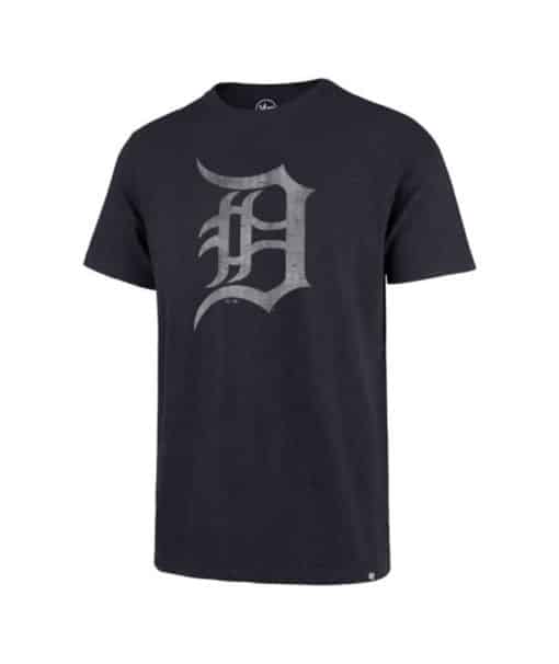 Detroit Tigers Men's 47 Brand Navy Grit Scrum T-Shirt Tee