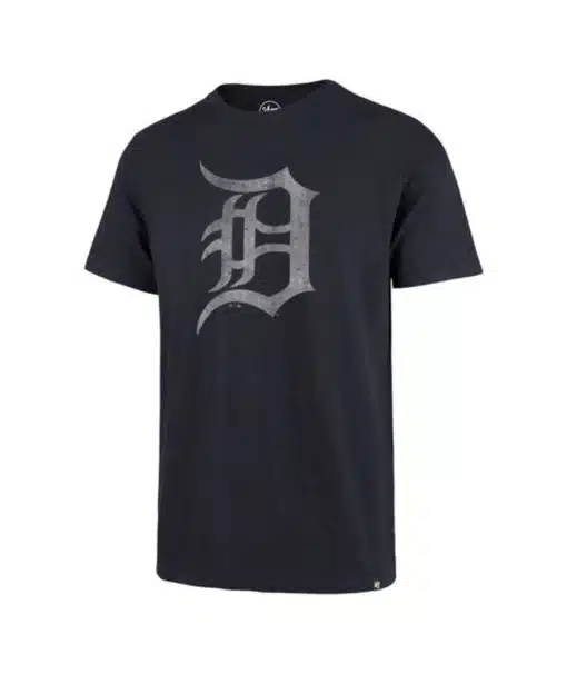 Detroit Tigers Men's 47 Brand Navy Grit Scrum T-Shirt Tee