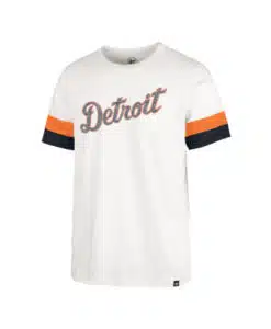 Detroit Tigers Men's 47 Brand Sandstone Premier Wordmark T-Shirt Tee