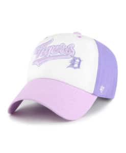 Detroit Tigers 47 Brand Aster Purple Clean Up Adjustable Hat