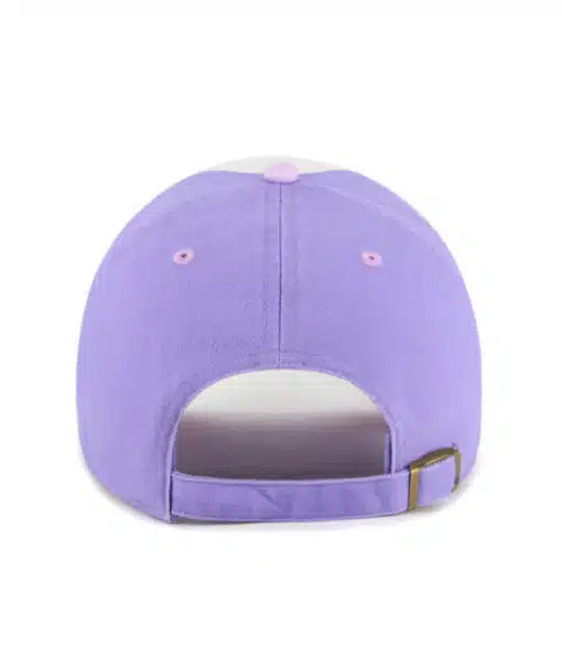 Detroit Tigers 47 Brand Aster Purple Clean Up Adjustable Hat - Image 3