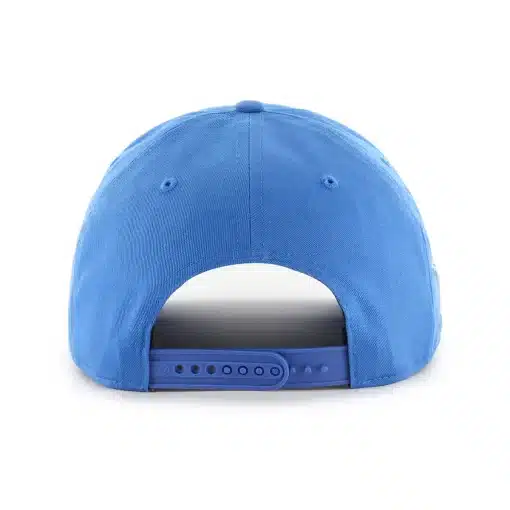 Detroit Lions 47 Brand Blue Raz Overhand RF Hitch Snapback Hat - Image 3