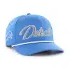 Detroit Lions 47 Brand Blue Raz Overhand RF Hitch Snapback Hat