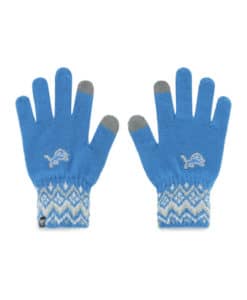Detroit Lions Women's 47 Brand Elsa Blue Raz Gloves
