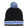 Detroit Lions 47 Brand Black Sorority Cuff Knit Hat