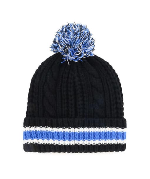 Detroit Lions 47 Brand Black Sorority Cuff Knit Hat - Image 2