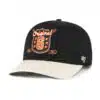 Original Six 47 Brand Black Hitch Snapback Adjustable Hat