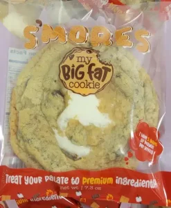 Stuffed S'mores Cookie - My Big Fat Cookie