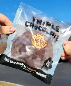 Triple Chocolate Cookie - My Big Fat Cookie